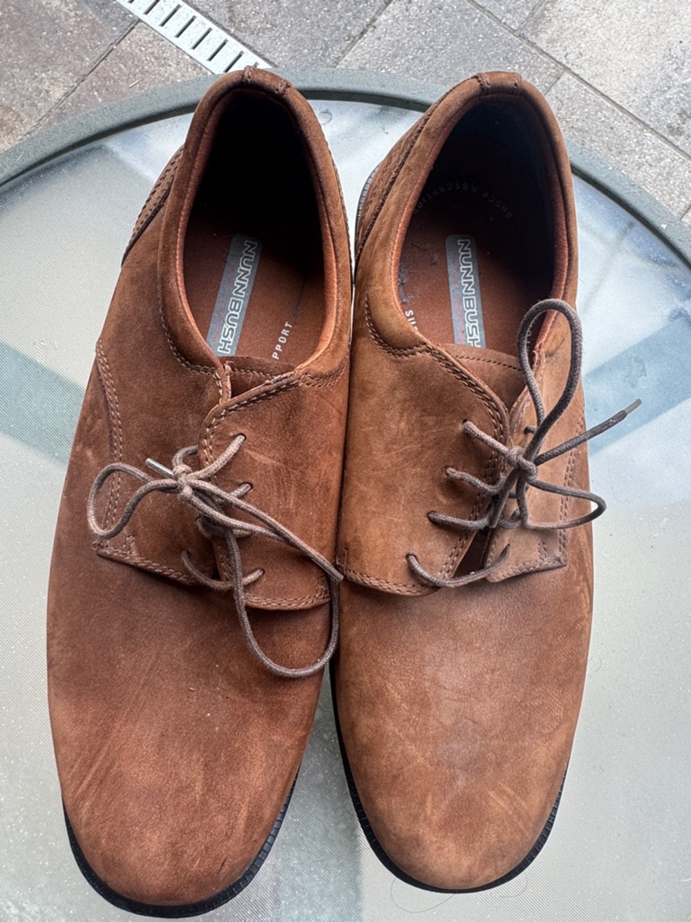 Nunn Bush Men's Brown Suede Leather Chukka